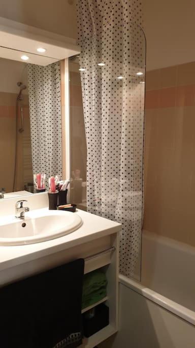 Spacieux Appartement 37M2-T3-Rdc-6 Personnes-100M Remontees Valmeinier Luaran gambar