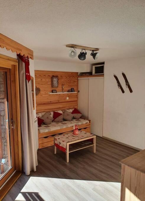 Spacieux Appartement 37M2-T3-Rdc-6 Personnes-100M Remontees Valmeinier Luaran gambar