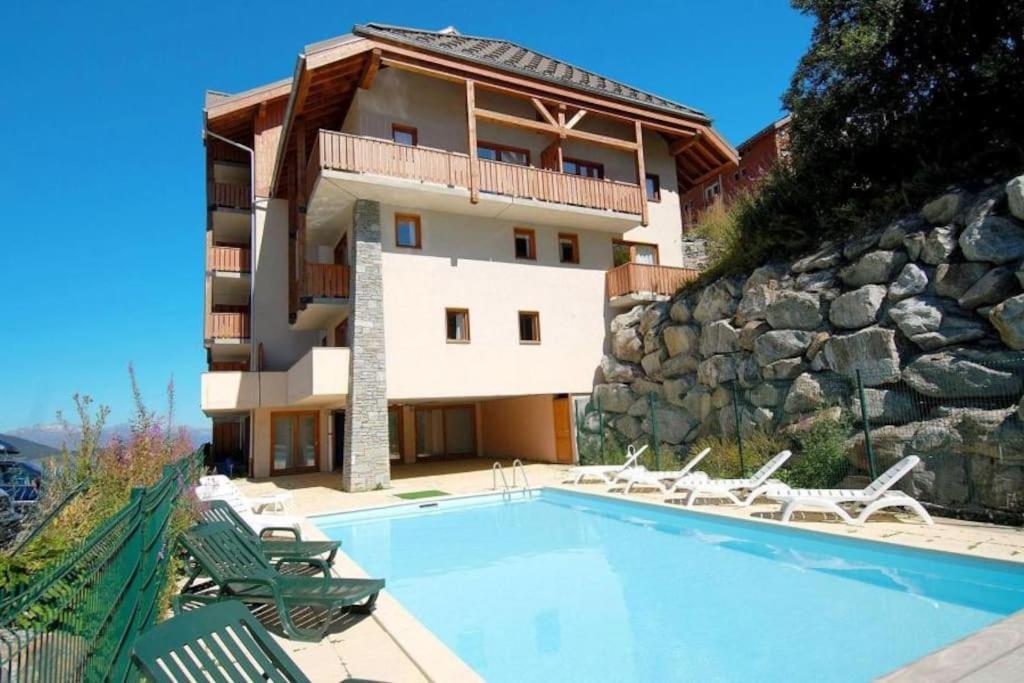Spacieux Appartement 37M2-T3-Rdc-6 Personnes-100M Remontees Valmeinier Luaran gambar